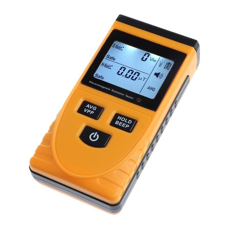 LCD Digital Electromagnetic Radiation Detector EMF Meter Dosimeter Tester Tool