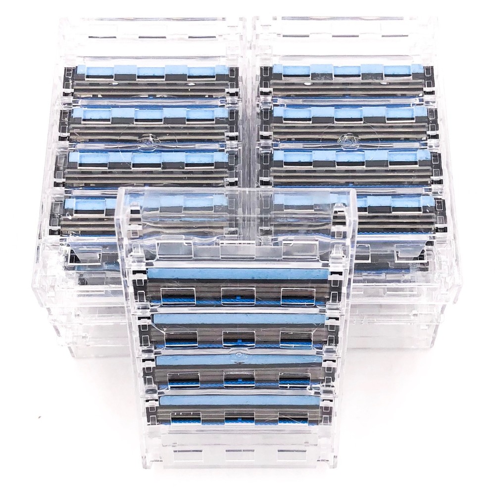36 Triple Razor Cartridges Compatible with Sensor Razor Models - 3 blades
