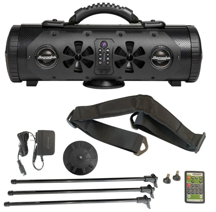 Bazooka G3 Party Bar MINI Bluetooth Speaker Waterproof 450W Max Soundbar Black