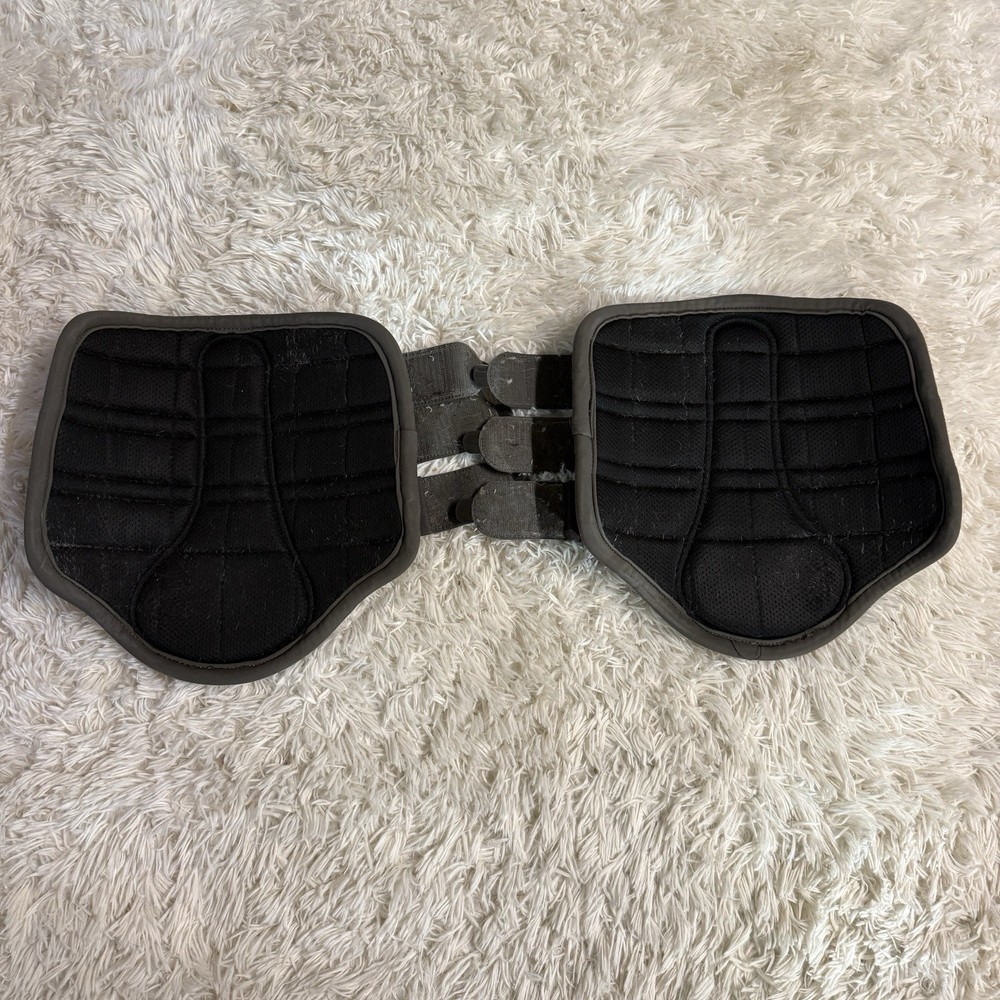 XL Grey Eskadron Horseback Riding Front Brushing Boots