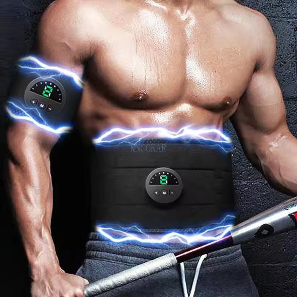 EMS Abdominal Muscle Core Toning Trainer ABS Stimulator Tactical Belly Shaper