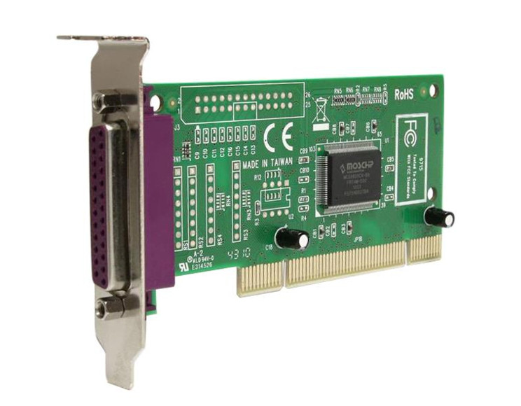 Low Profile Parallel Port PCI card with 5V Logic