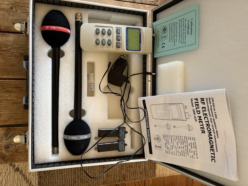 RF Frequency Electromagnetic Field Meter EMF-829 LUTRON KD New