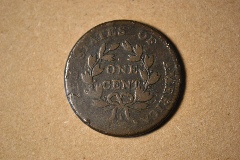 1802 Draped Bust Large Cent- Fine/Very Fine with a few marks.