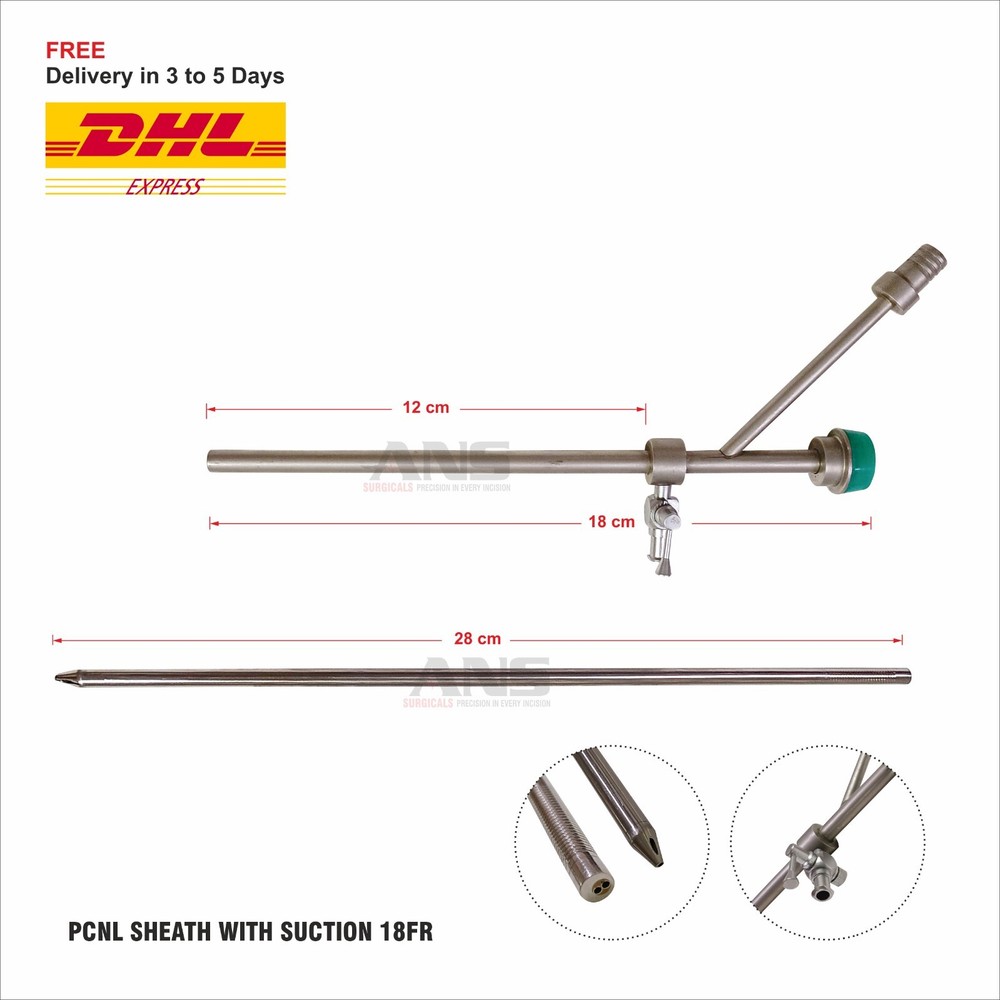 ANS  PCNL Sheath With Suction 18FR