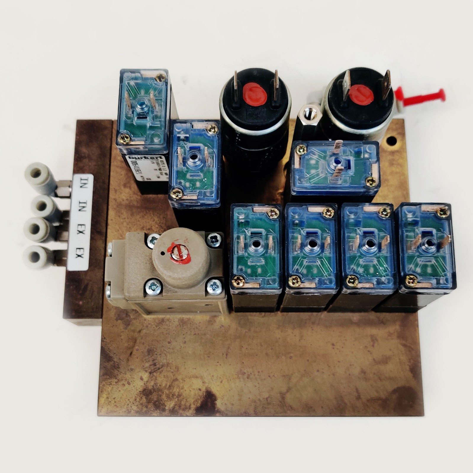 PerkinElmer AAnalyst 700 800 Manifold Solenoid Valves for Gasbox B3120698 Tested