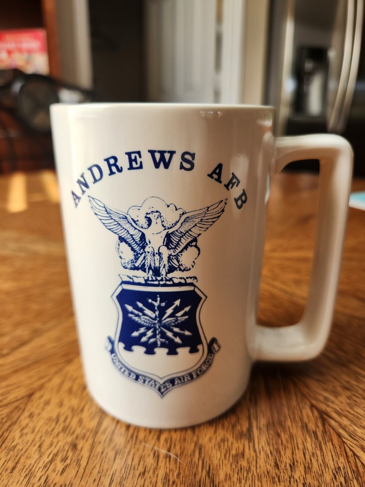 US Air Force Andrew's AFB Coffee Cup/Mug Ceramic