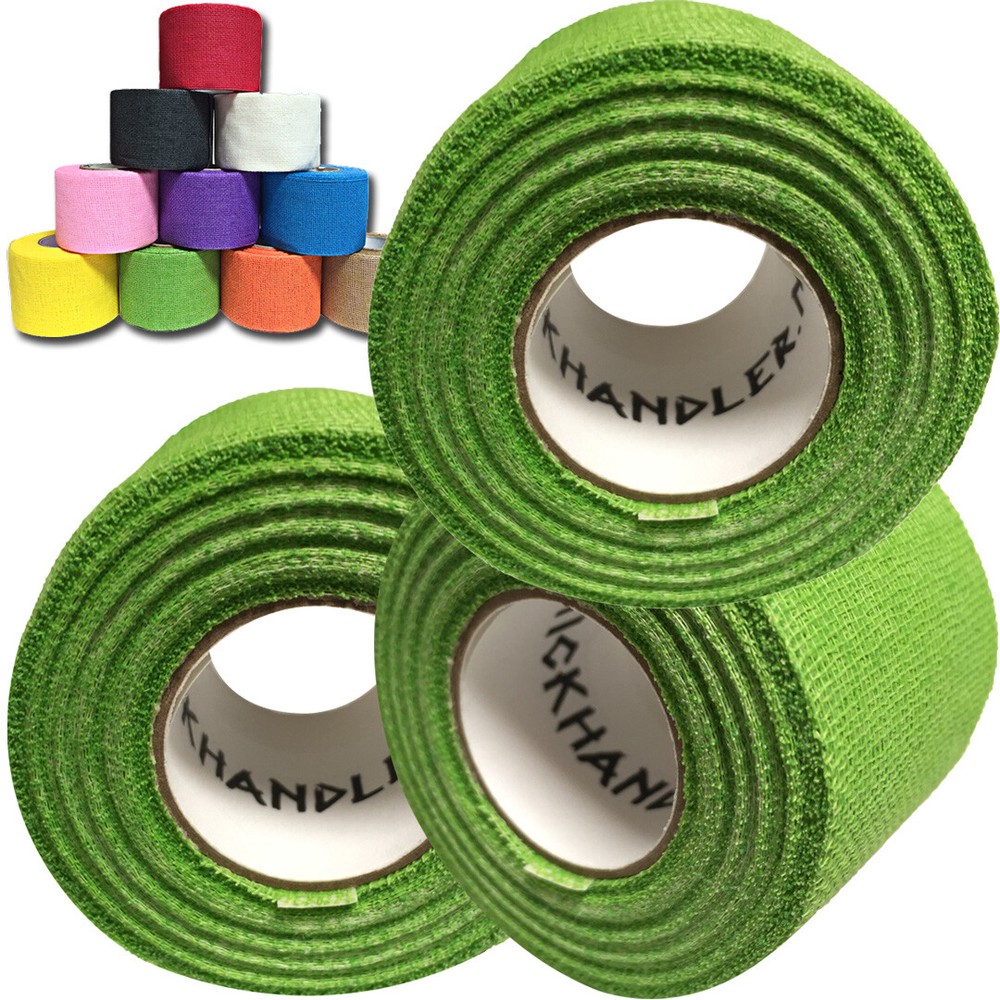 STICK HANDLER  Professional Drumstick Grip Tape Pro Pack (Green | Three Pack)