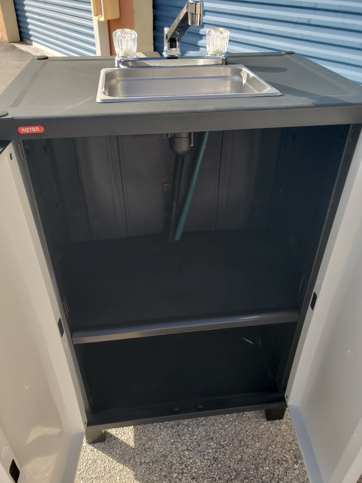 Outdoor sink Portable Hand Washing Sink Station,self contained,garden sink