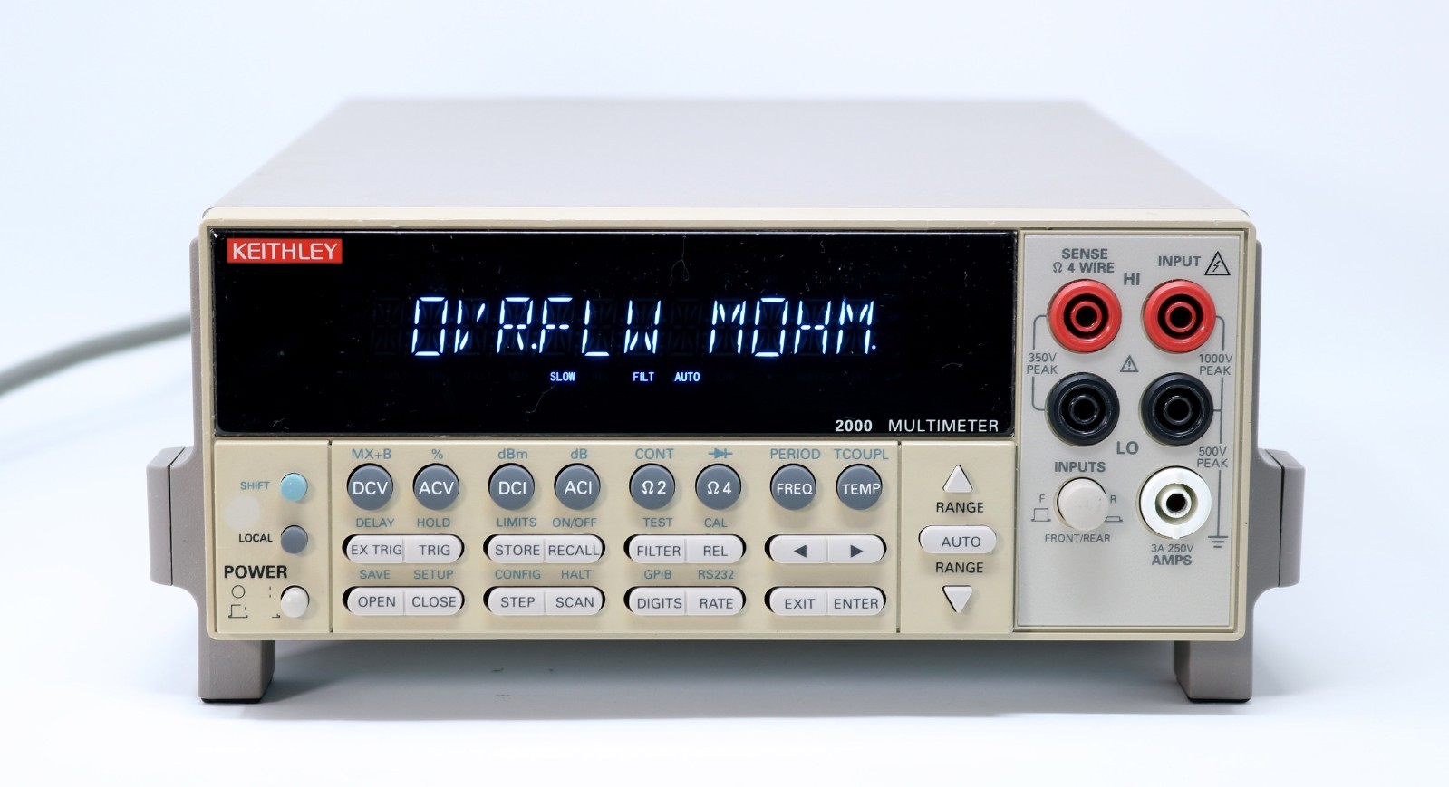 Keithley 2000 / 2015 / 2016 / 2010 VFD Display Replacement. LED Conversion