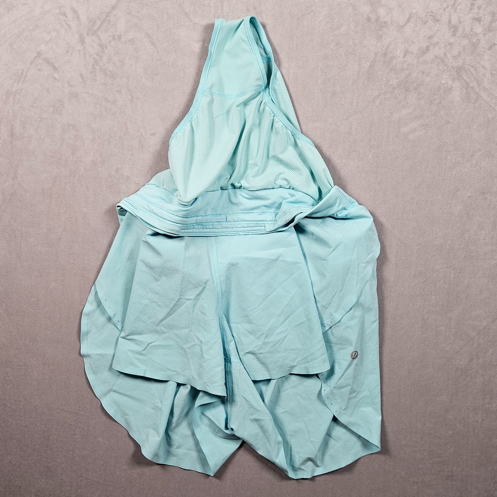 Lululemon Shorts Womens 14 Blue Fast and Free Reflective High Rise Classic Fit