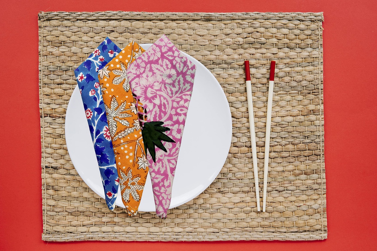 8 Pack Napkin 100% Cotton 16x16 Inch Dinner Napkins Decorative Cloth