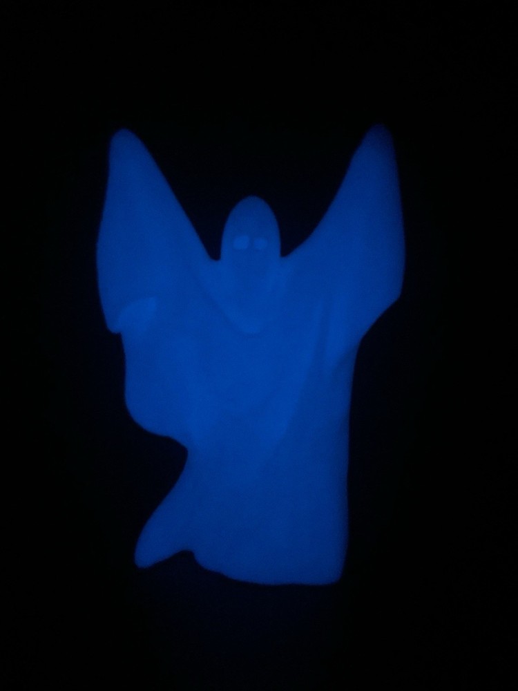 3D Printed: 5'' Scooby Doo Ghost Villain Figure (Glows in the Dark)