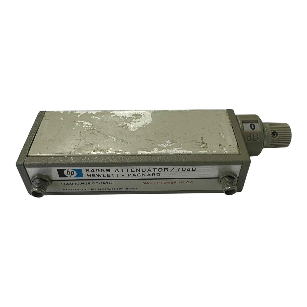 8495B HP Variable Attenuator 0-70db DC-18Ghz SMA