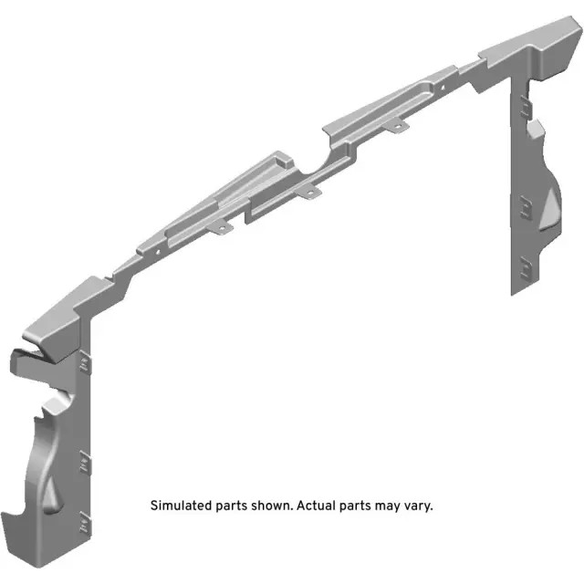 GM Front Bumper Shutter Baffle 84394062 OEM Replacement Part