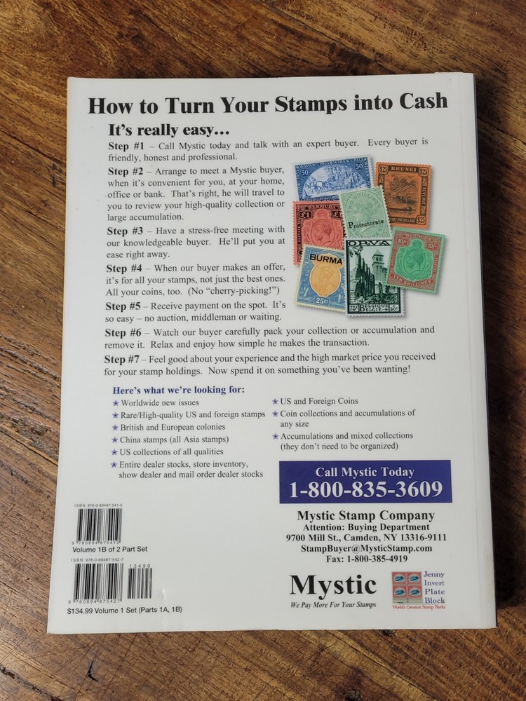 2019 Scott Standard Postage Stamp Catalogue 6 Volumes Standard Postage 1A To 3B