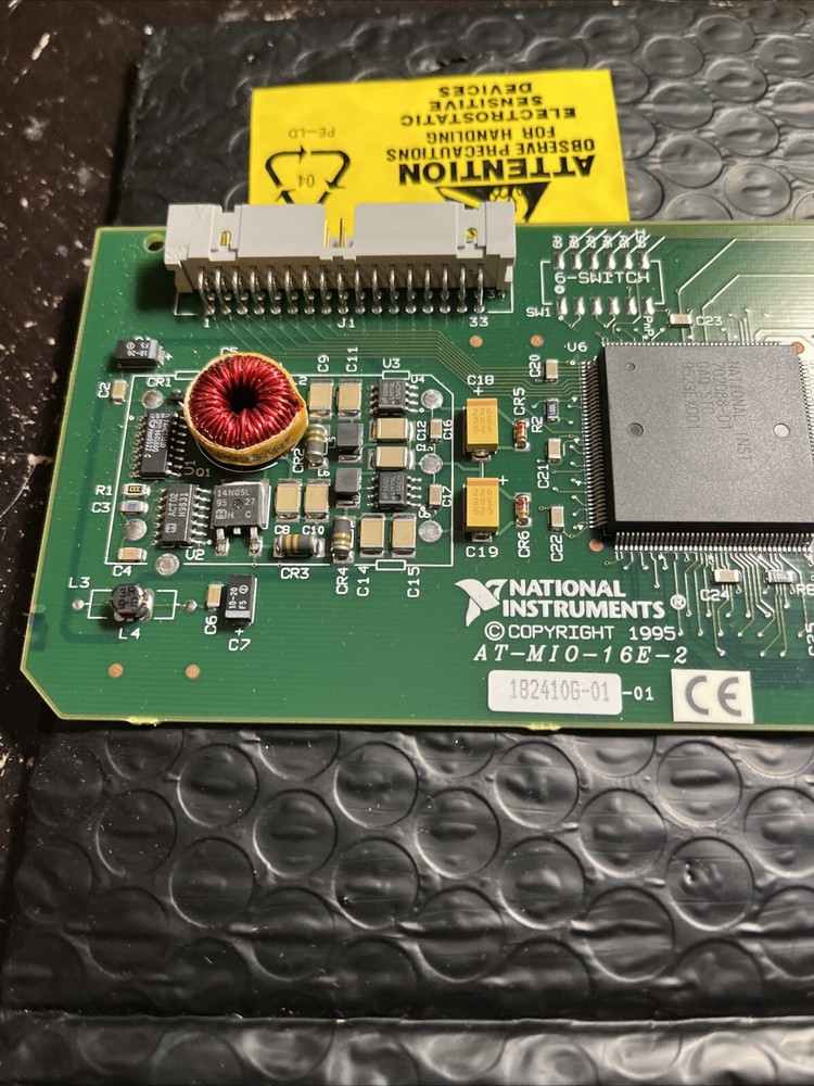 National Instruments AT-MIO-16E-2 Data Acquisition Circuit board