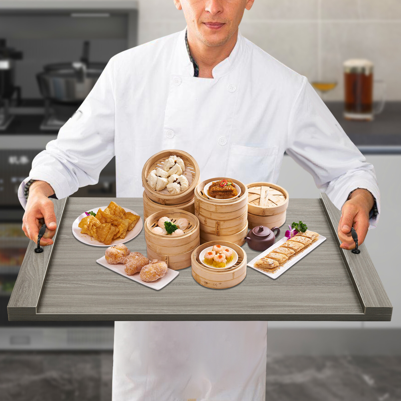 Wood Stove Top Cover Noodle Board Stove Cover For Gas Stove& Electric Stove