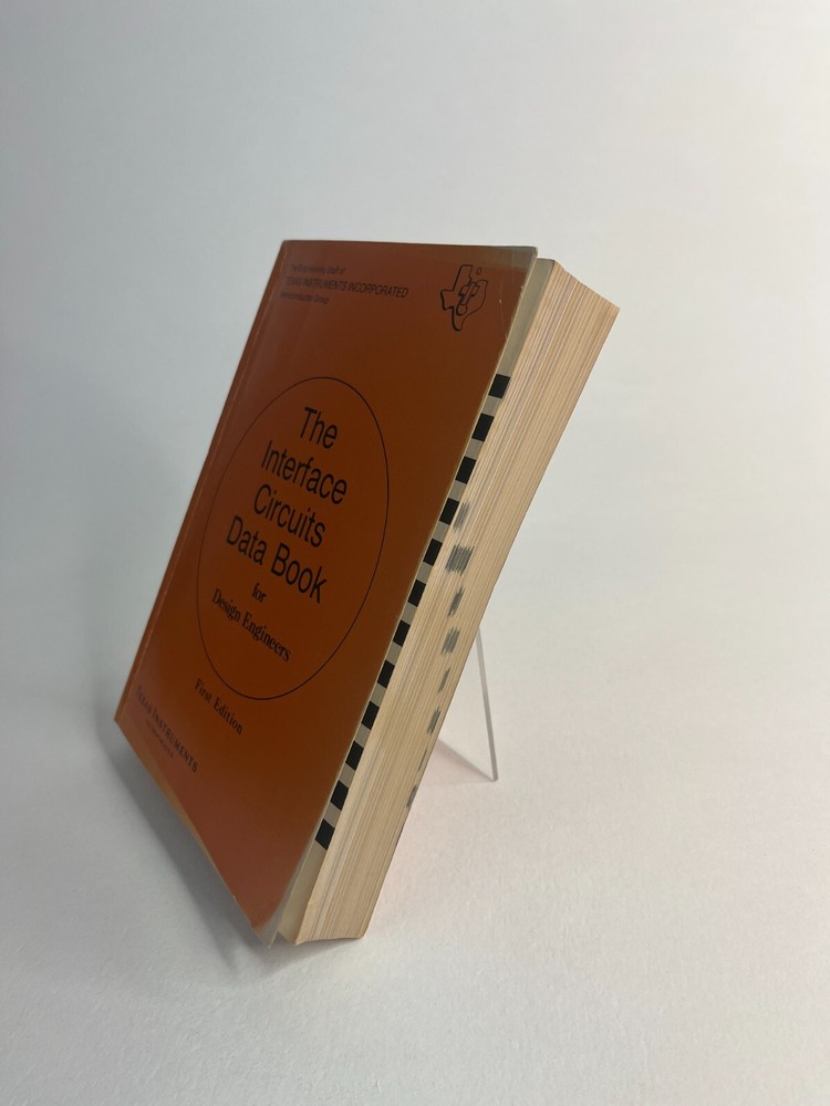 The Interface Circuits Data Book 1st Edition!! Vintage!!