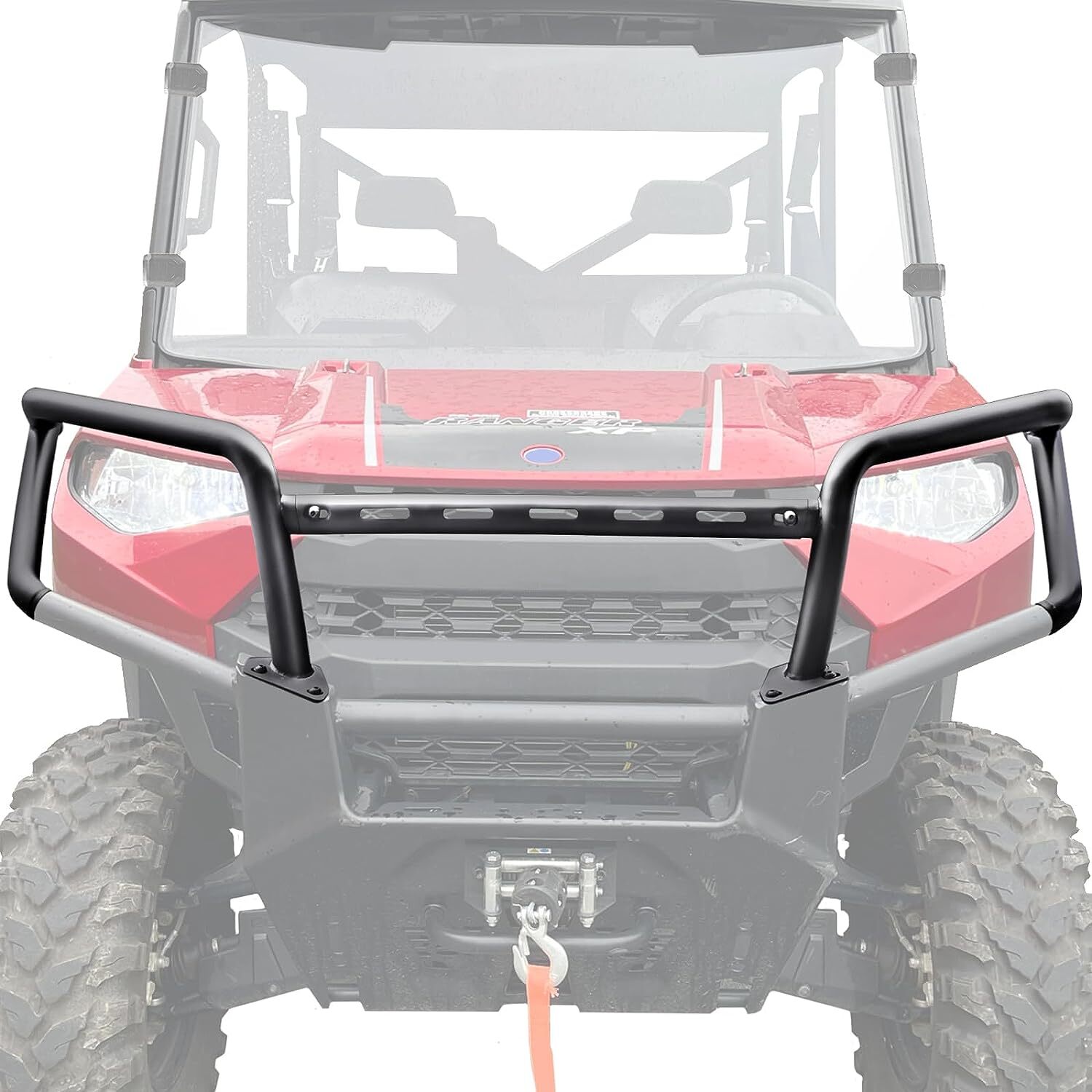 Heavy Duty Front Bumper Steel Brushguard 2882531 For Ranger 1000 XP 2018-2023