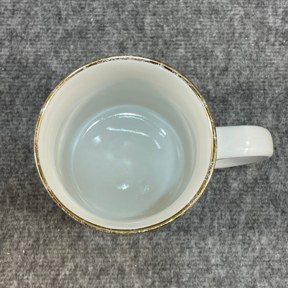 U.S. Secret Service Dallas Gold Trim Coffee Mug Collectible Souvenir