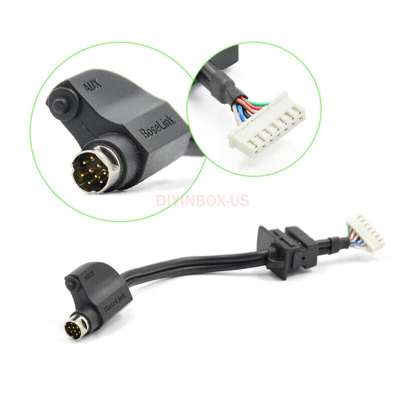Bose-Wave Music System Multi-CD 3CD Changer Accessory BoseLink 9 Pin Cable Black