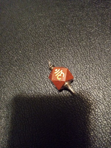 Red Agate Pendulum