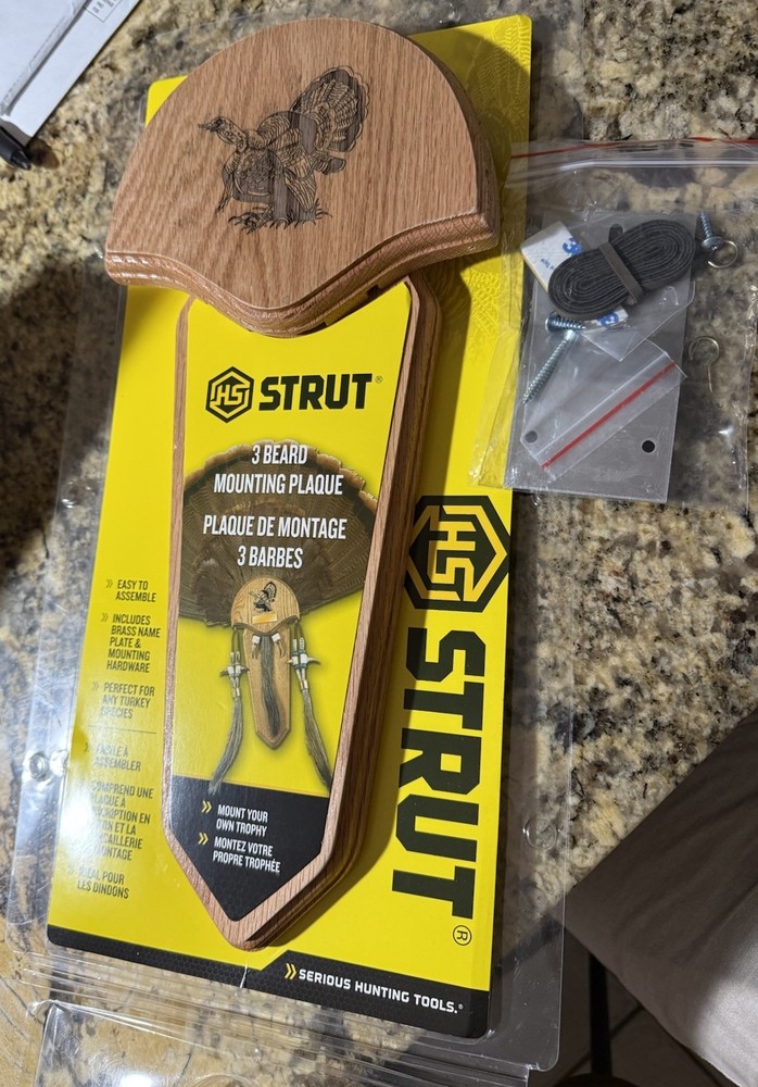 Hunters Specialties Mounting Plaque 3 Beard