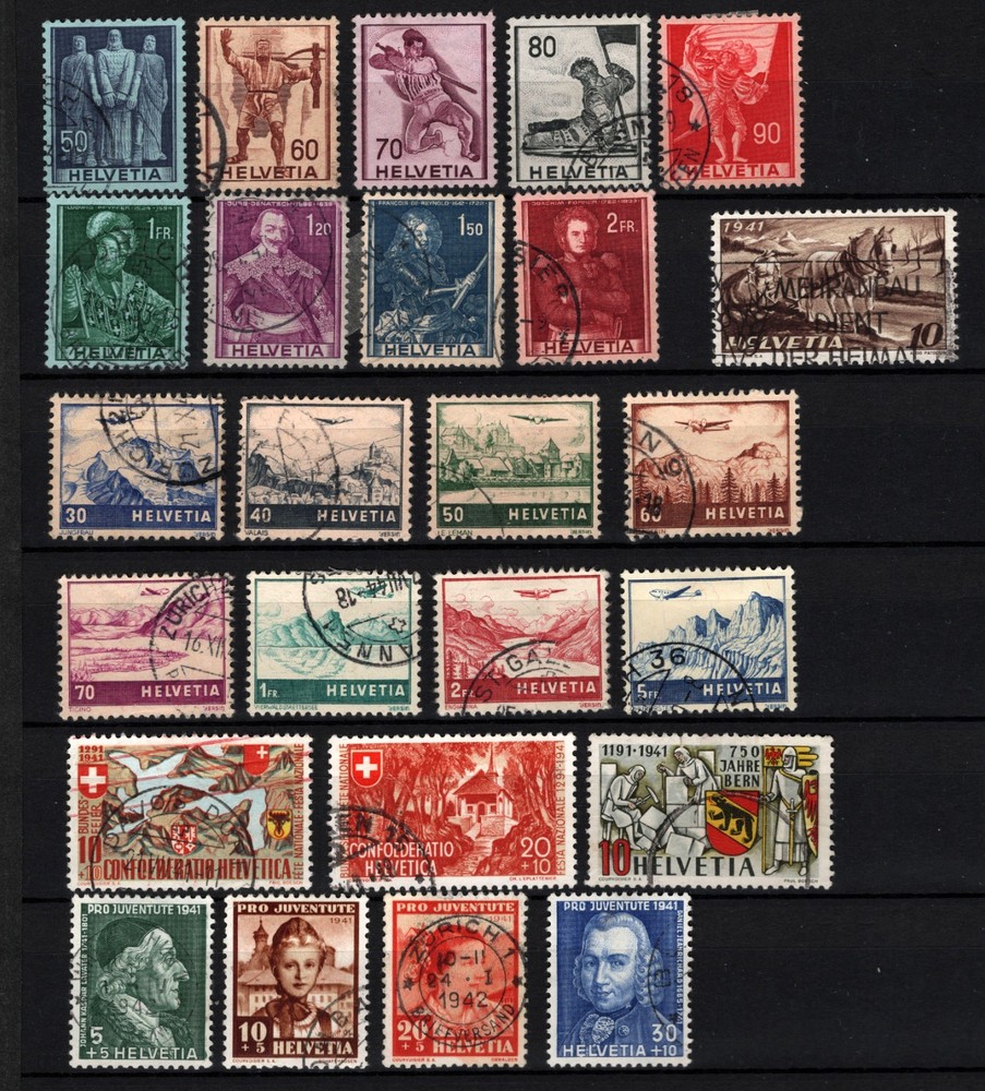 Switzerland,   1941   VF used      (112)