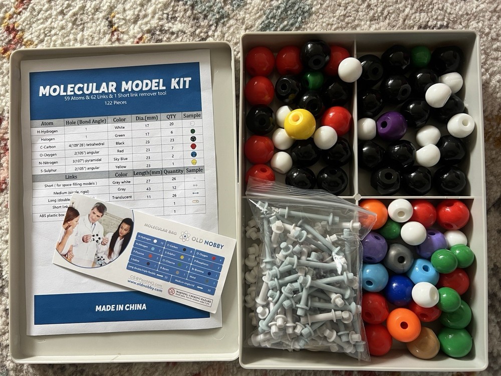 Organic Chemistry Molecular Model Kit