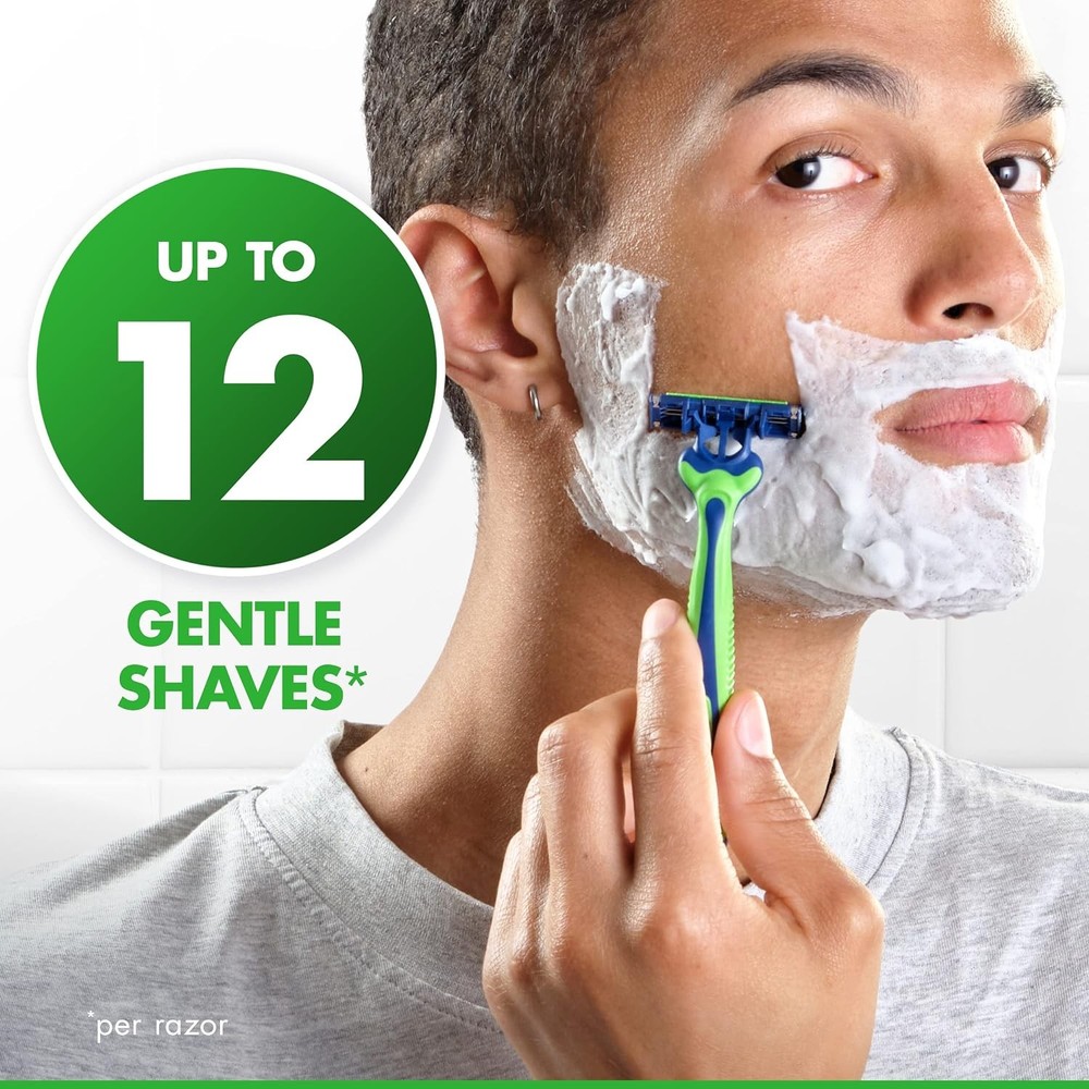 Gillette Sensor3 Disposable Razor - Green