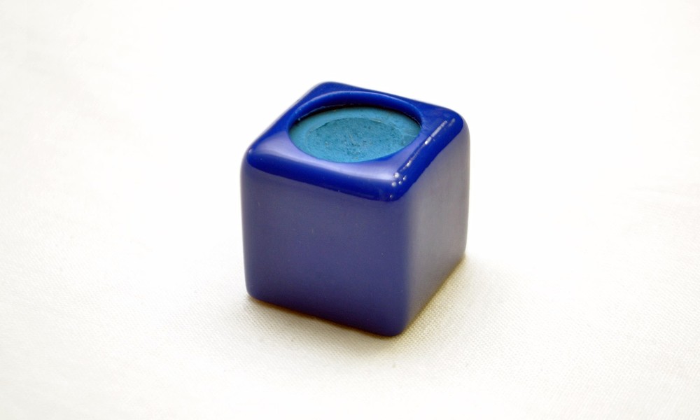 ( 1 ) Billiard Pool Table Cue Chalker BLUE NEW Chalk Holder