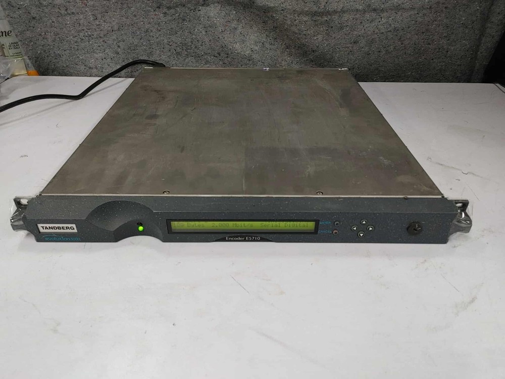 Tandberg Encoder E5710 Mpeg 2 SD Evolution 1RU Encoder