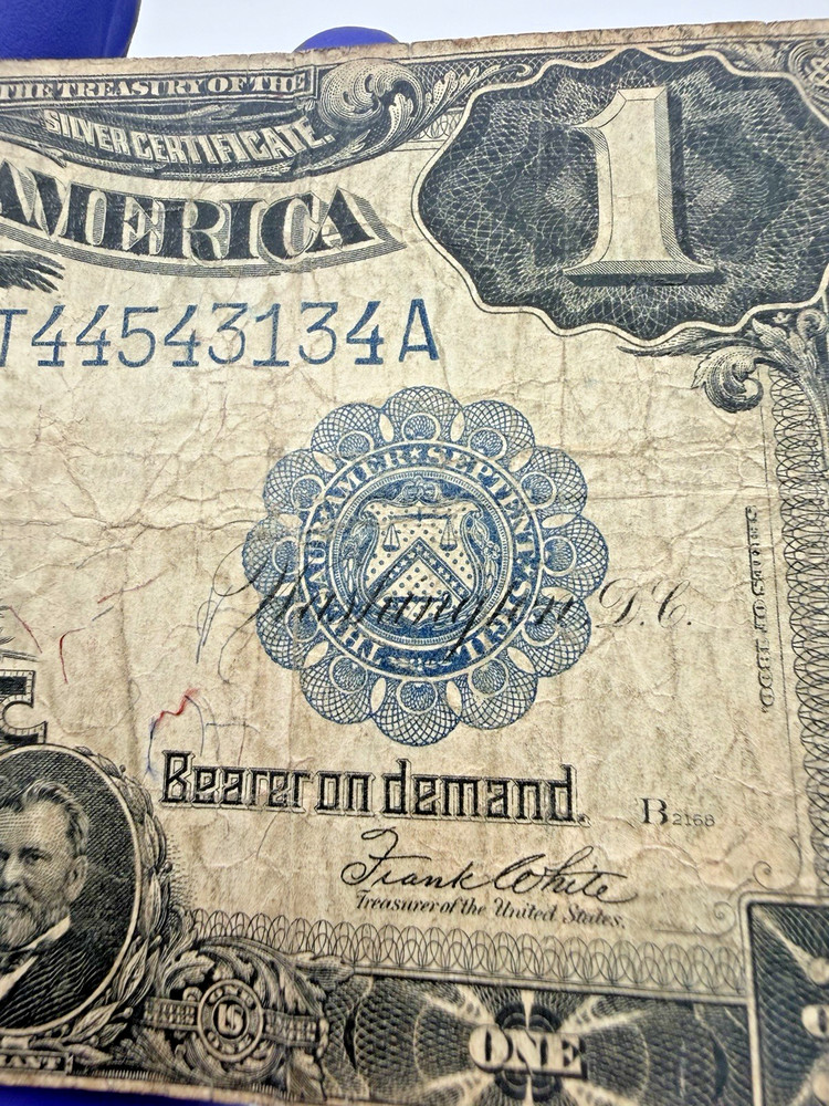 1899 $1 Silver Certificate “Black Eagle” Note Speelman / White Extremely RARE!!