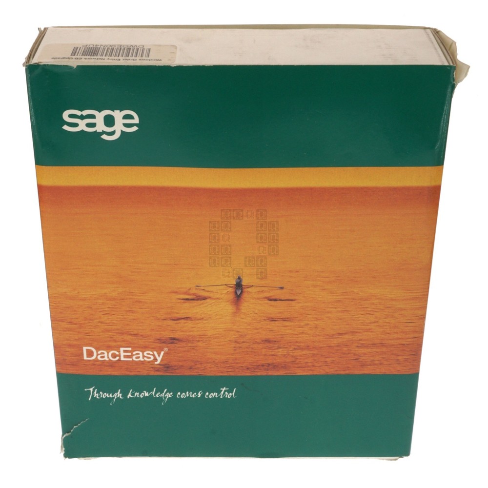 Sage DacEasy DWOE90N4UP Windows Order Entry Network CD Upgrade, Version 9