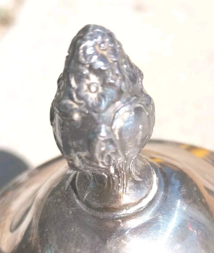 Antique Silver Plated Teapot