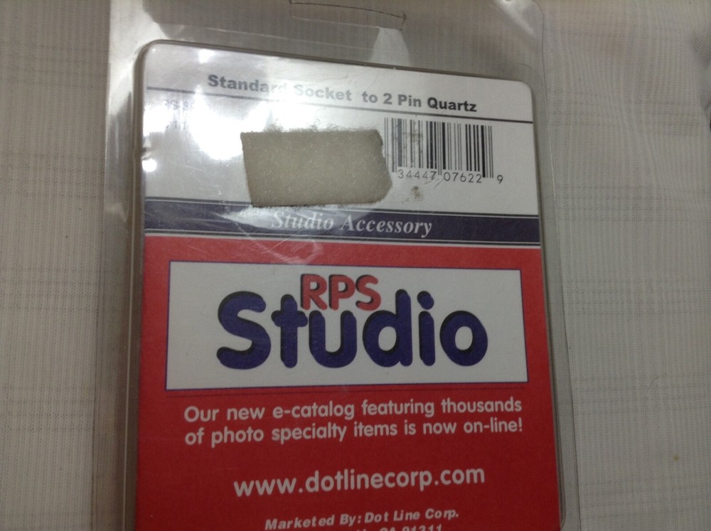 RPS Studio E-27 to 2 Pin Quartz Adapter