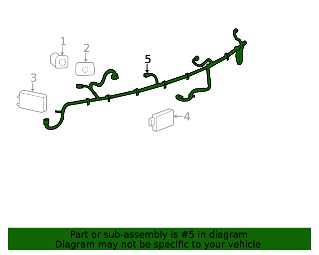 Genuine GM Harness 86781997