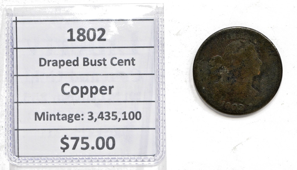1802 Draped Bust Large Cent