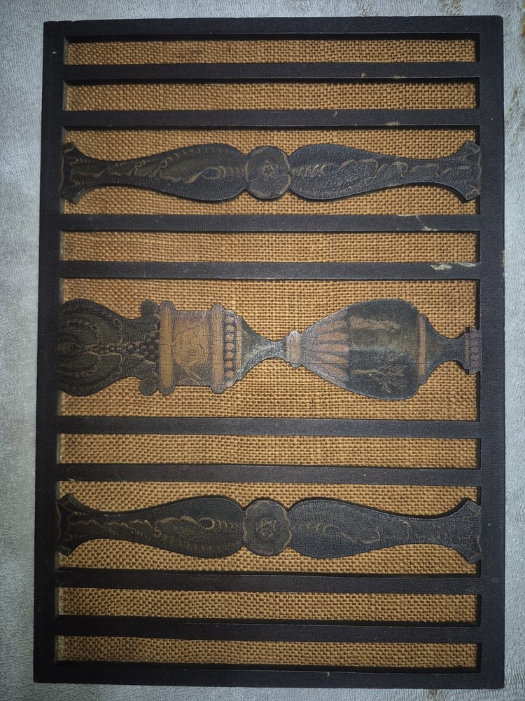 Edison C450 Phonograph Front Grill Set.