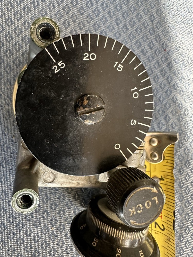 Ham Or Military HV Isolated Transmitter Tuning Vernier