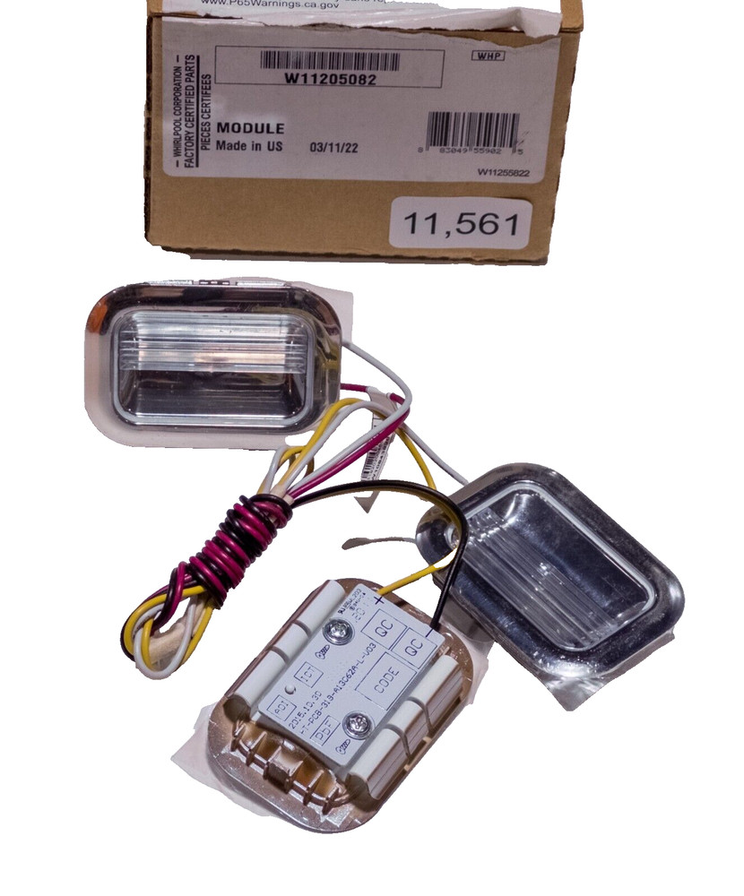 Whirlpool W11205082 Refrigerator Light Module
