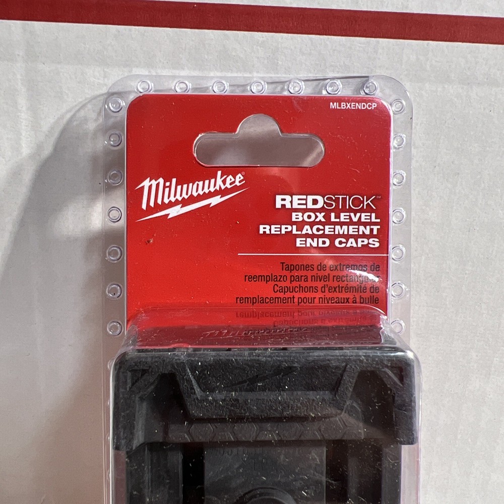 Milwaukee Redstick Compact Level Replacement End Caps
