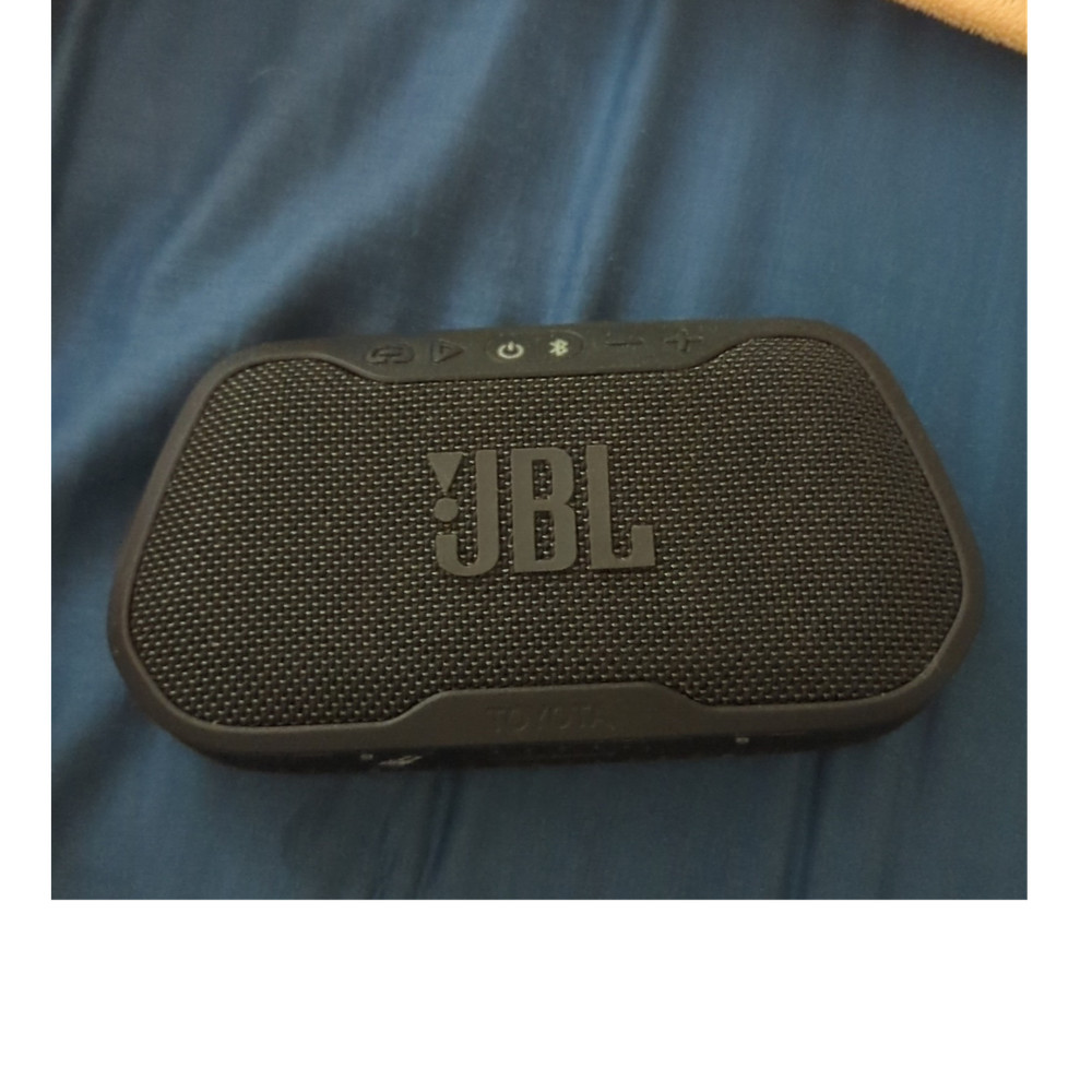 JBL Flex Portable Bluetooth Speaker Black USB-C Fabric Rectangular