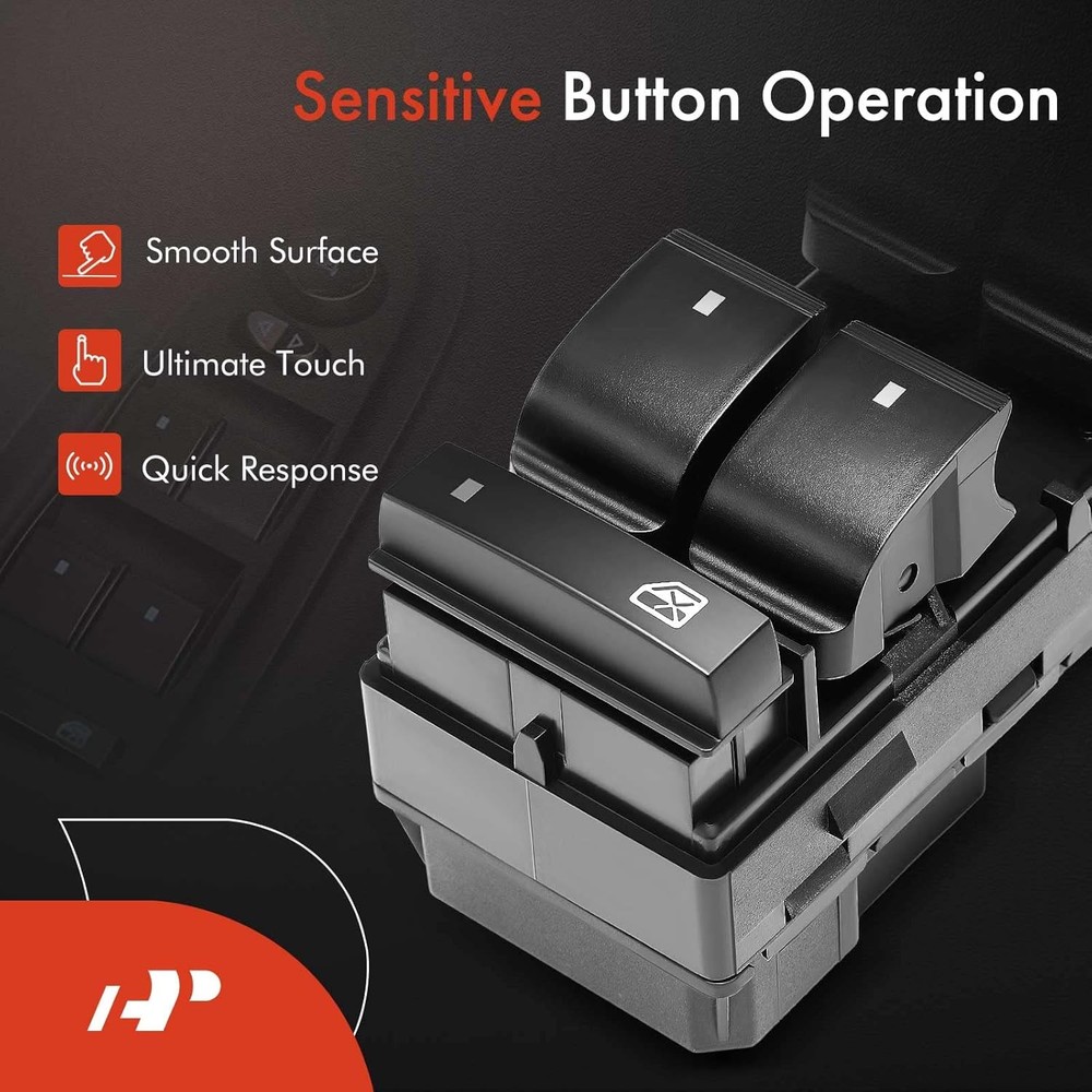 A-Premium Driver Side Power Master Window Switch Compatible with Chevy Traverse