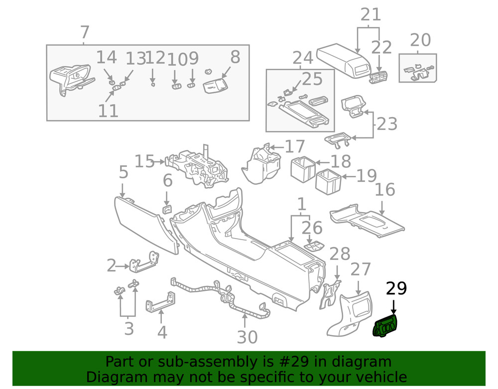 Genuine GM Control Switch 25754560