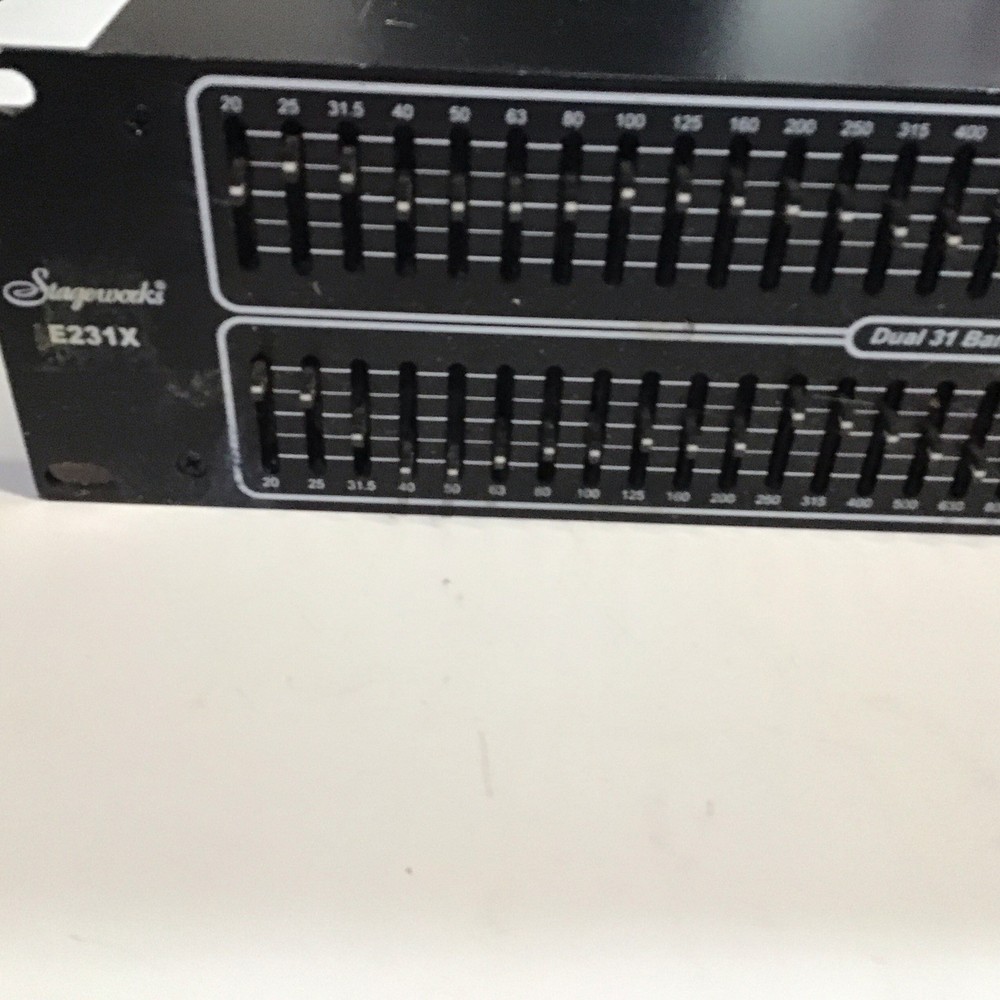 Stageworks E231X Dual Band Graphic Equalizer