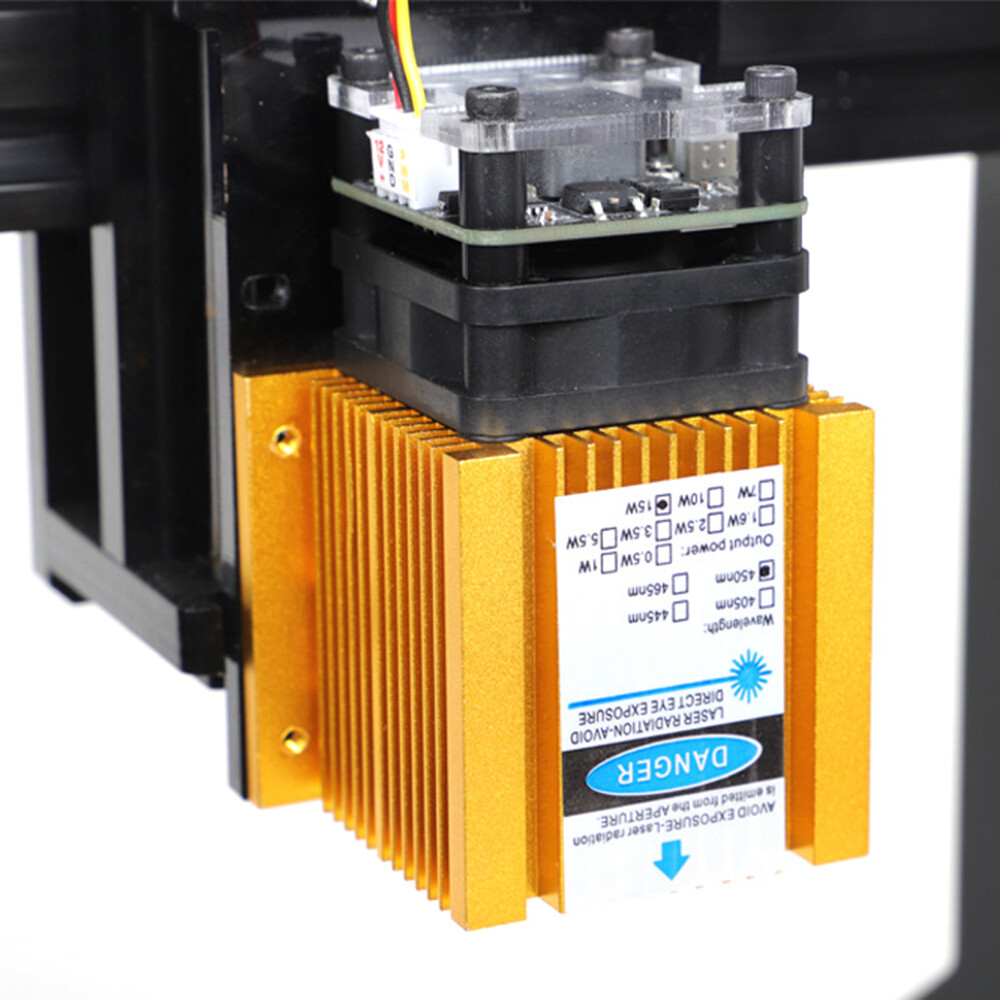 Portable 15W Cylindrical Laser Engraving Machine Desktop Metal Engraver Printing