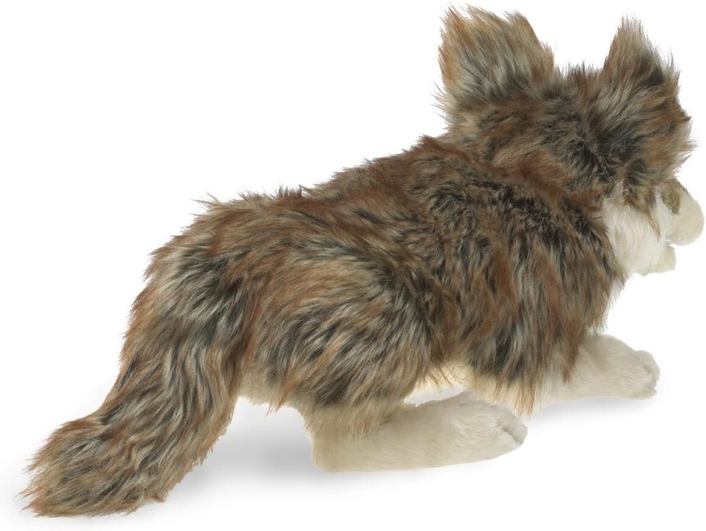 Gray Wolf Hand Puppet 22 inches