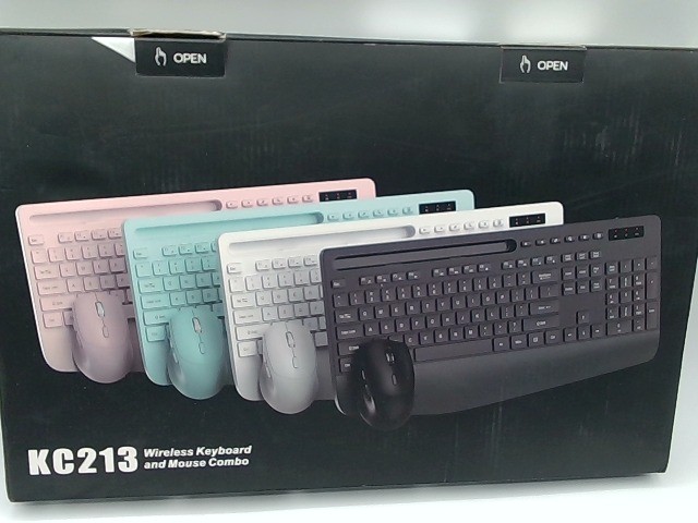 Trueque KC213 Black Wireless Keyboard & Mouse Combo
